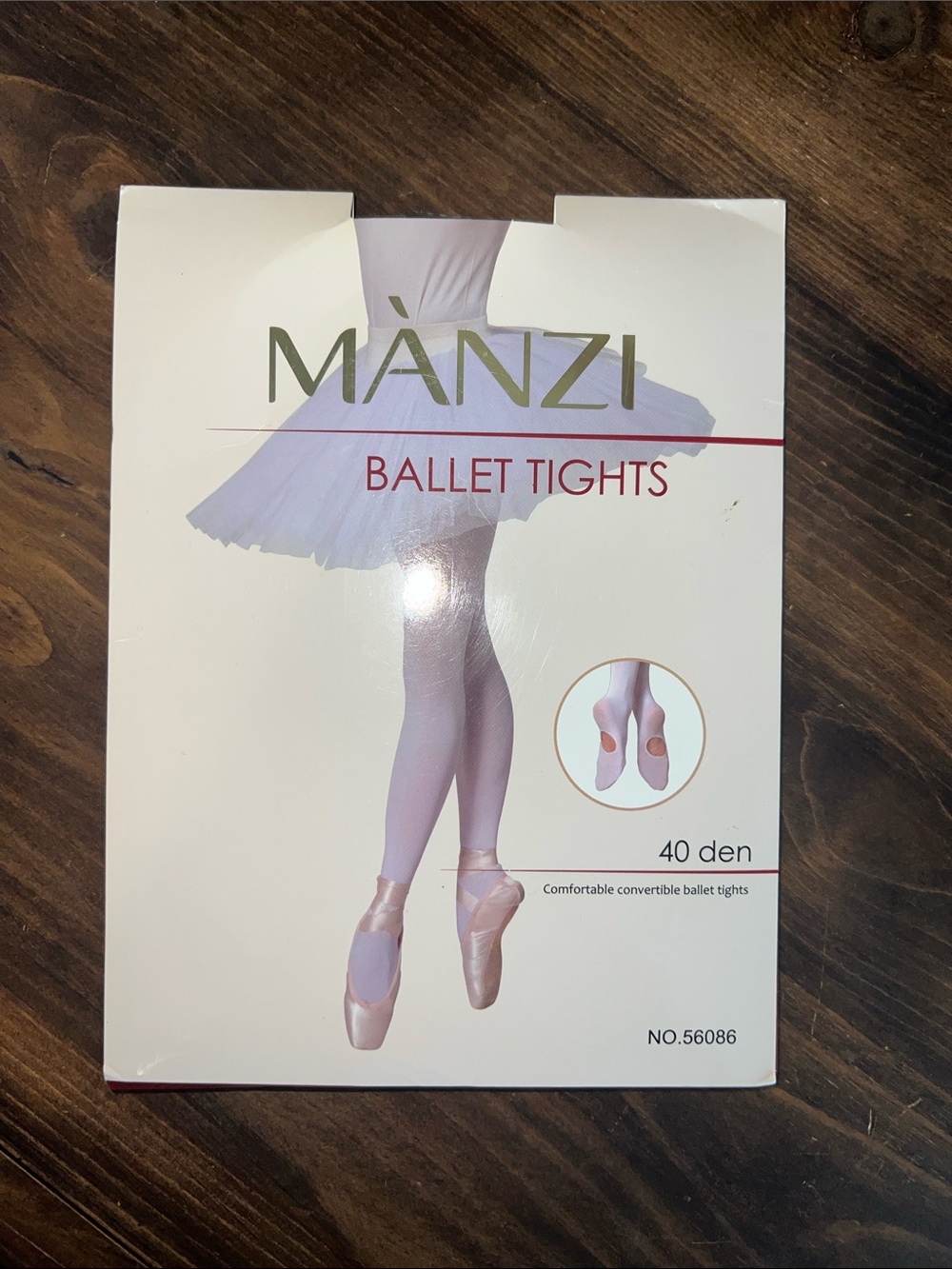 NWT Manzi Girls Convertible Ballet Tights – black Ages 11-14, 142-156cm